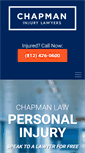 Mobile Screenshot of chapmaninjurylaw.com